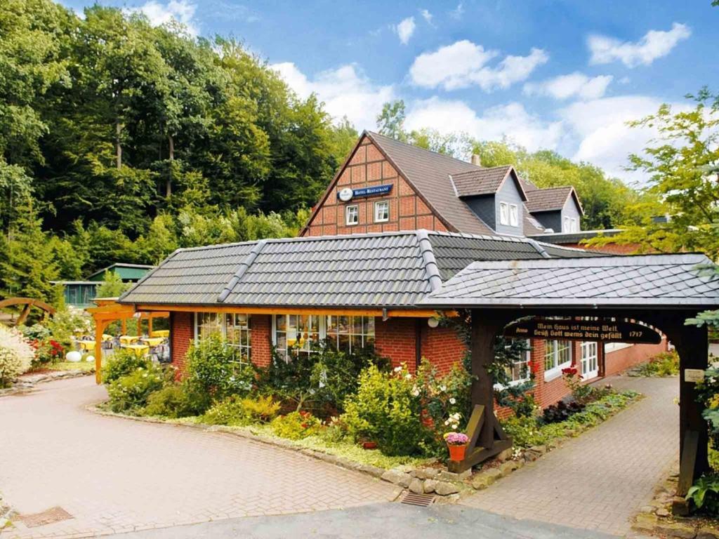 Hotel Weinschanke Rohdental Hessisch Oldendorf Exterior foto